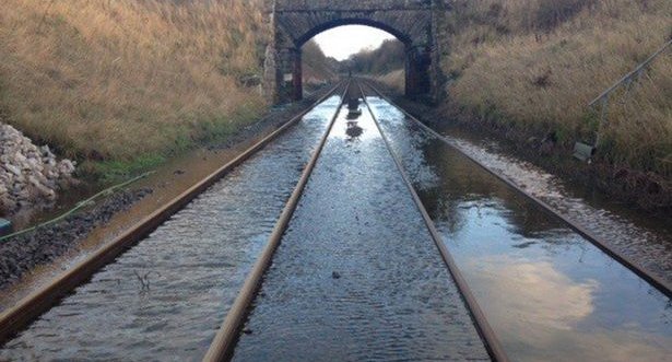 Rail back on track doesn’t mean under water