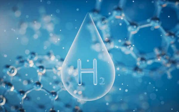 blue hydrogen symbol