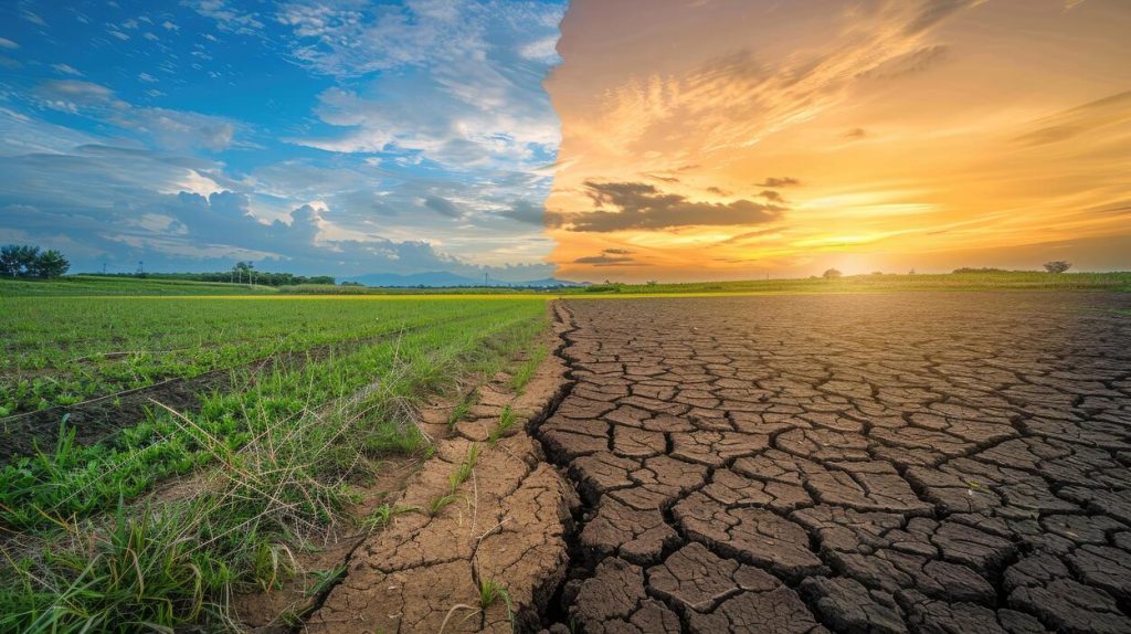 climate change drought greenery