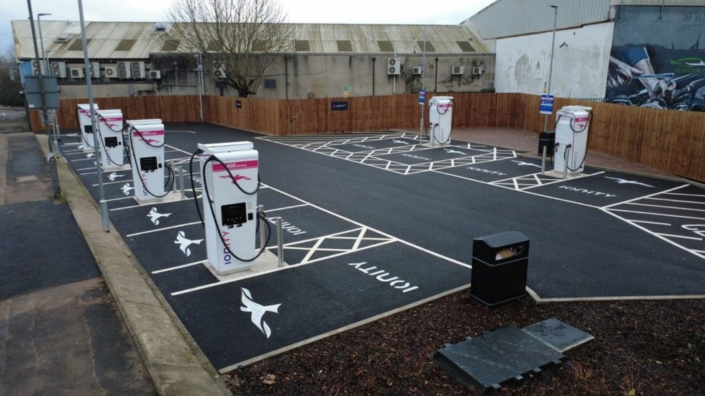 ultra-rapid EV charging hub Birmingham